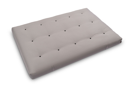 Futon Pascall Medium Coco - Matras 140x200 Grijs-naturel met kokos