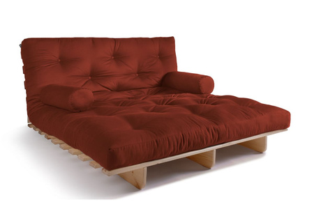 Slaapbank 140x200 - Slim Exclusive Classic - Pascall Futon Metselwerk