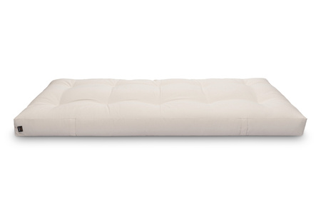 Matras 90x200 natuur met latex en 2x kokos - Futon Pascall Comfort Relax Hard Ecru