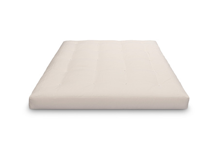 Matras 160x200 natuur met kokos en 2x latex - Futon Pascall Comfort Relax Ecru