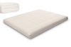 Matras 160x200 natuur met latex - Futon Pascall Medium Duo Latex Ecru