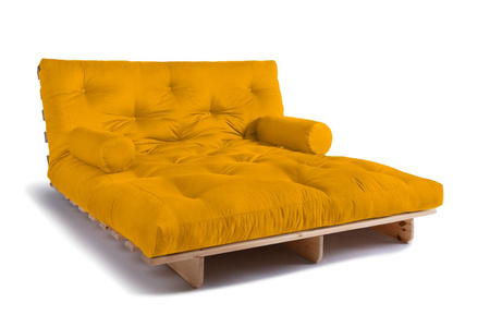 Opvouwbare bank 160x200 - Slim Basic Classic - Pascall Futon Honing