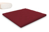 Matras 200x200 naturel - Futon Pascall Slim Natural Maroon