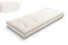 Matras 90x200 natuur - Futon Pascall Medium Natural Kedro Ecru