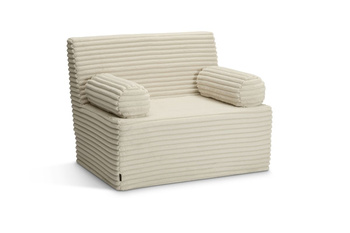 Sofa flexio 85x200 - Pascall - ribfluweel Crème
