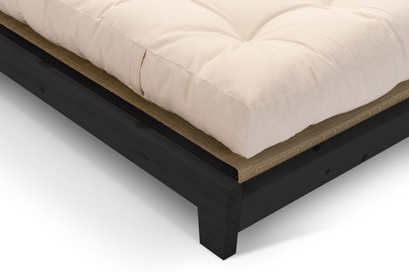 Pascall Houten bed 180x200 - Aisha Basic Black Tatami