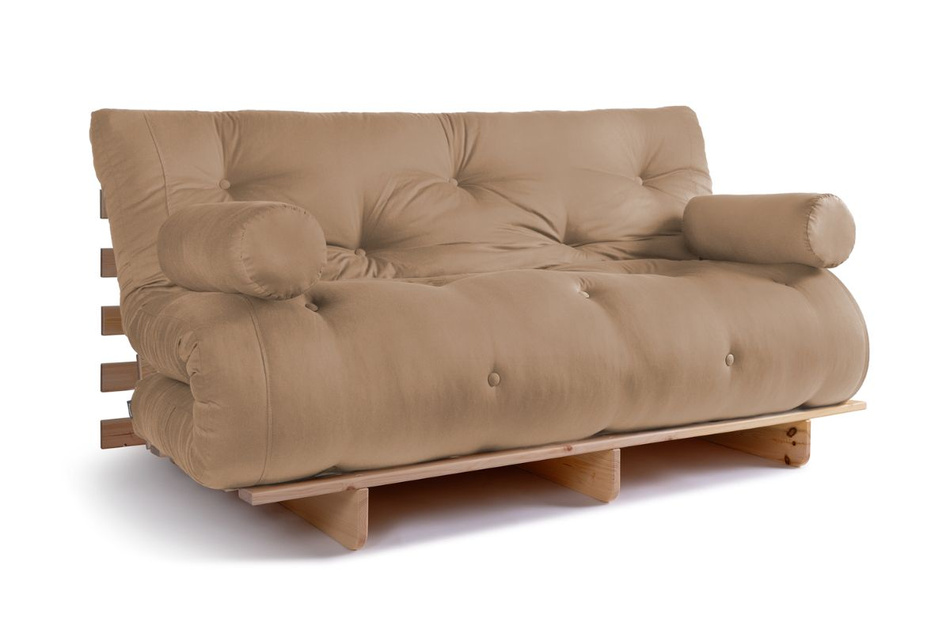 Vouwbank 160x200 - Slim Basic Classic - Pascall Futon Beige