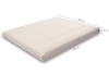 Matras 160x200 - Futon Hybrid Pocket H3 - Pascall Grijs