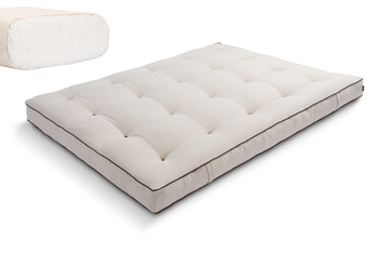 Matras 160x200 naturel - Futon Pascall Medium Natural Kedro Linnen