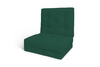 Vouwmatras 90x200 - Futon Pascall Flex Natural Flesgroen