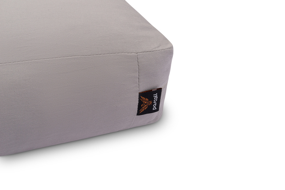 Futon Pascall Medium Latex - Matras 120x200 Grijs - natuur met latex