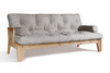 Opvouwbare bank 200 cm - Sakura - Pascall Futon Dove Ash