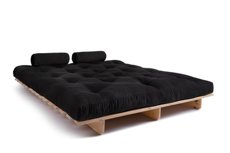 Vouwbank 160x200 - Slim Exclusive Classic - Pascall Futon Zwart