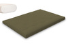 Matras 140x200 natuur - Futon Pascall Slim Natural Khaki