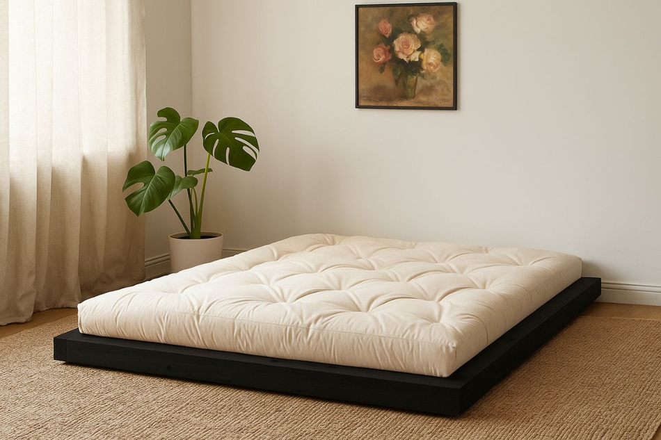 Pascall Houten bed 120x200 - Zen Black Tatami