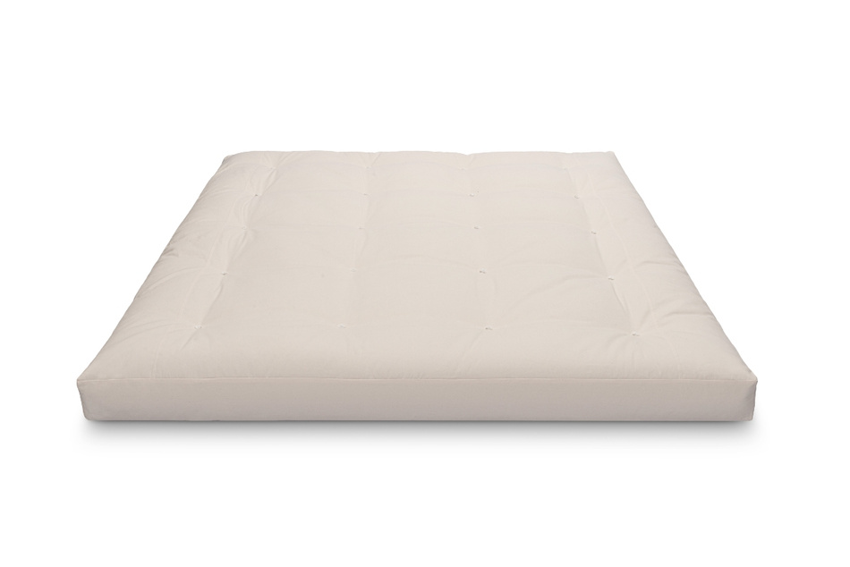 Matras 180x200 natuur met latex - Futon Pascall Medium Latex Ecru