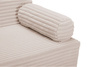 Sofa flexio 140x200 - Pascall - ribfluweel Beige