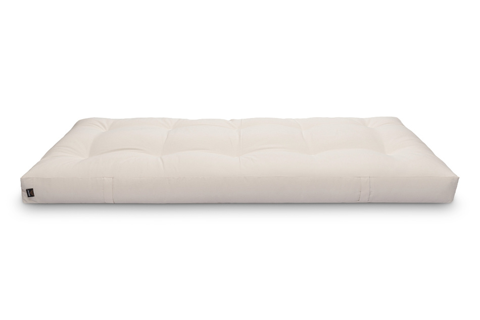 Matras 90x200 natuur - Futon Pascall Comfort Natural Ecru
