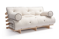 Opvouwbare bank 160x200 - Slim Comfort Kedro Classic - Pascall Futon Linnen