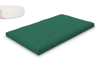 Matras 120x200 naturel - Futon Pascall Slim Natural Flesgroen