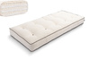 Matras 90x200 natuur met latex - Futon Pascall Comfort Trio Latex Wool Kedro Ecru
