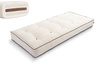 Matras 90x200 natuur met kokos en 2x latex - Futon Pascall Comfort Relax Kedro Ecru