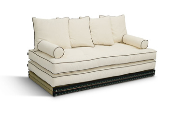Sofa Tatami Medium Duo Coco Kedro 100x200 - Pascall Futon Ecru