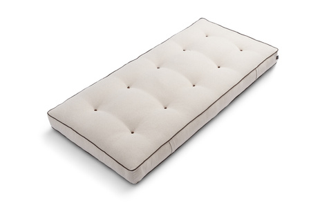 Matras 90x200 naturel - Futon Pascall Medium Natural Kedro Linnen