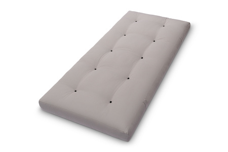 Matras 90x200 - Futon Hybrid Pocket H4 - Pascall Grijs