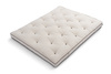 Matras 200x200 natuur met latex - Futon Pascall Slim Duo Latex Kedro Linnen