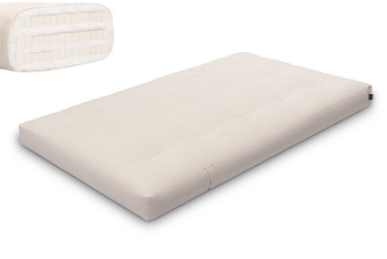 Matras 120x200 natuur met latex - Futon Pascall Comfort Trio Latex Ecru