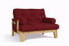 Fauteuil Sakura - Pascall Futon Maroon