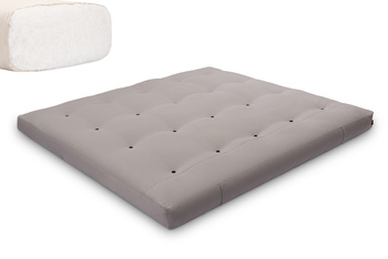 Matras 180x200 naturel - Futon Pascall Comfort Natural Grijs