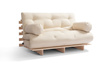 Tuinset 180x200 opvouwbaar - Freedom Classic - Pascall Futon Beige